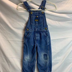 Vintage Lee Sanforized Kid's Overalls